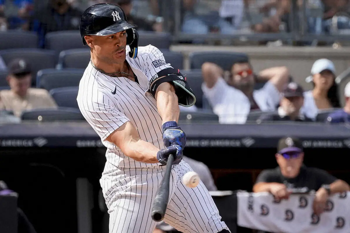 【画像・写真】ジャッジ　50、51号連発でリーグ新63発ペース　7回はソト、スタントンと3者連発で本拠ファン大熱狂