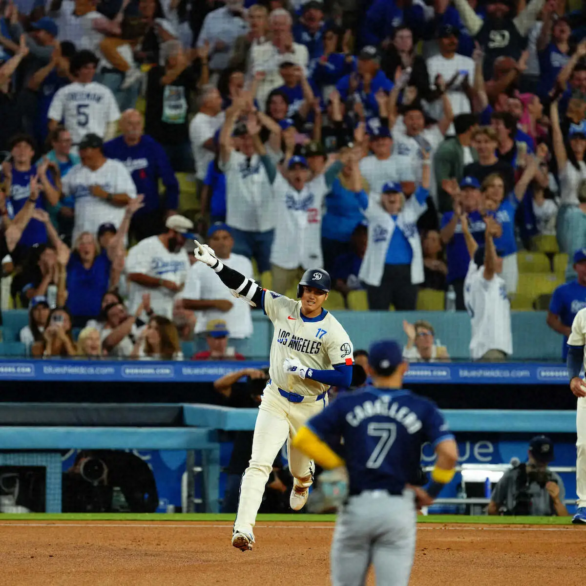 【画像・写真】ドジャース大谷　2戦連発41号　2冠！ナ・リーグトップタイ94打点　2戦連続マルチ＆7試合連続安打