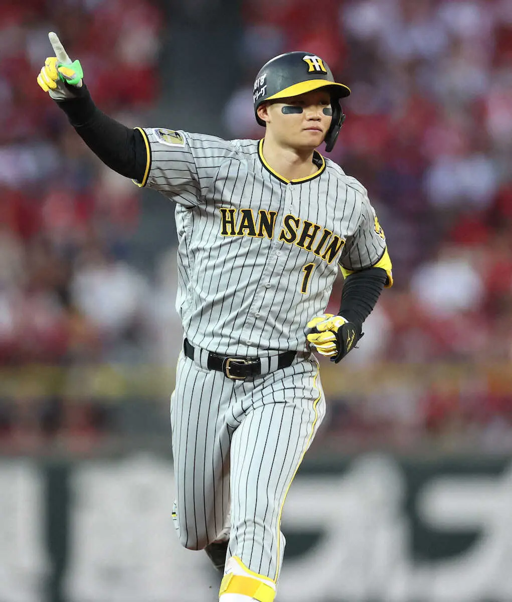 【画像・写真】阪神・森下　決勝3ランで再び首位・広島と4差　逆転V諦めない「最後の最後まで何があるか分からない」