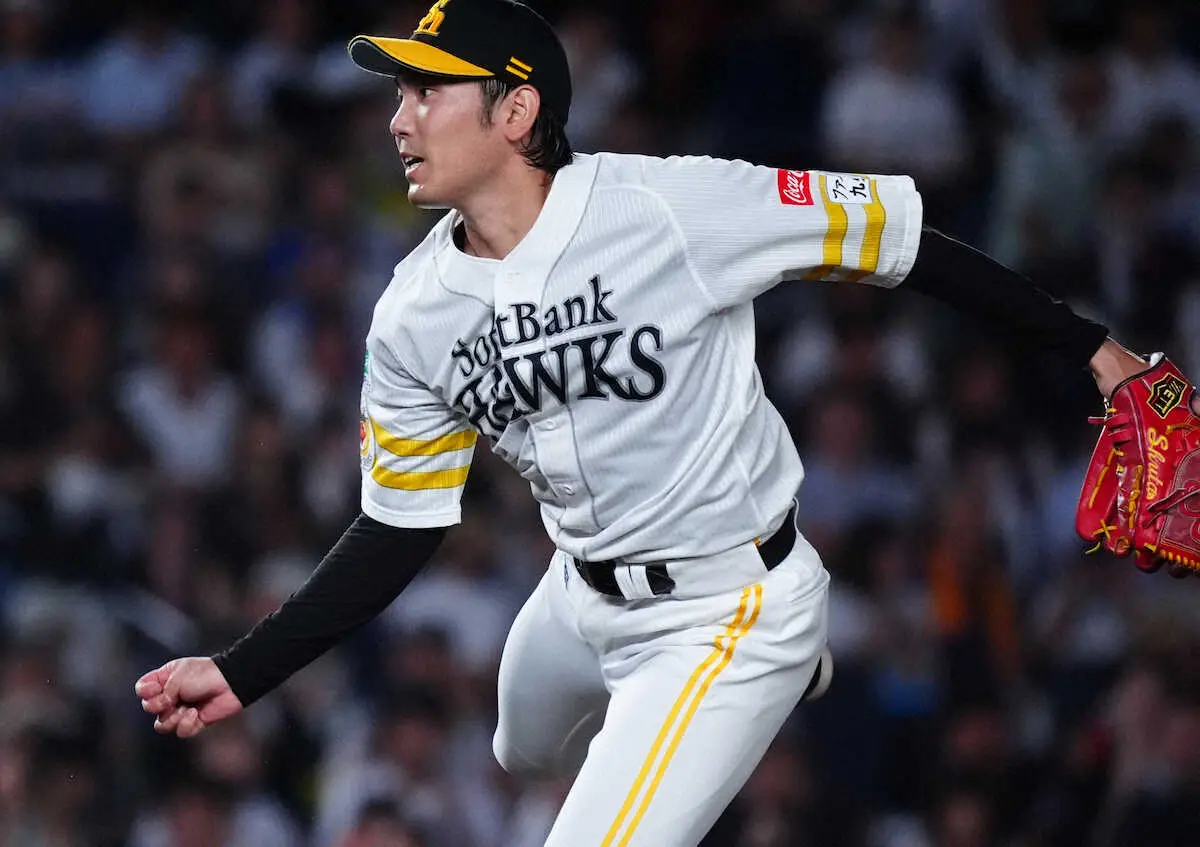 【画像・写真】17日に選手登録抹消のソフトバンク石川が投手練習に再合流