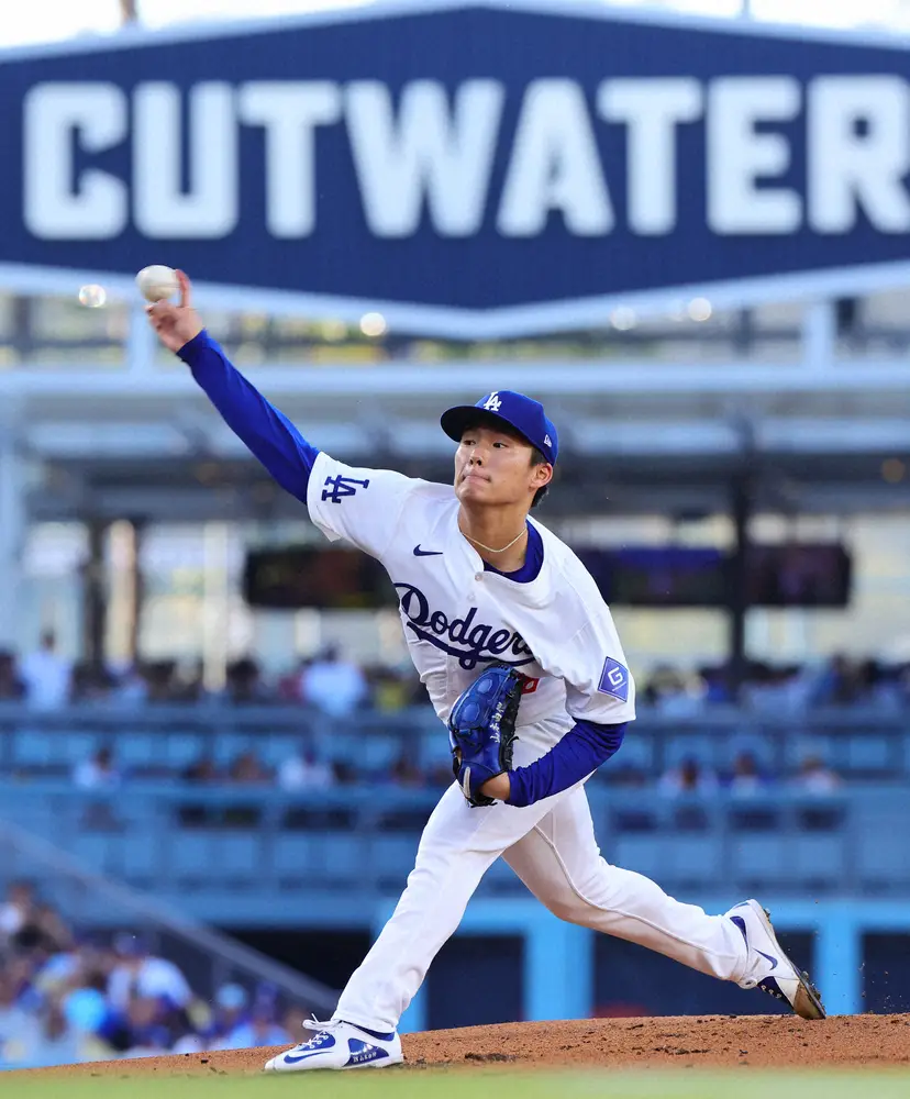 【画像・写真】ドジャース・山本由伸　29日3Aで故障後初のリハビリ登板