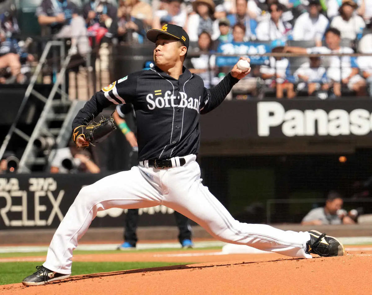 【画像・写真】ソフトバンク・松本晴　同じ左腕の長谷川抹消で中継ぎ待機へ　25日日本ハム戦KOのリベンジ誓う