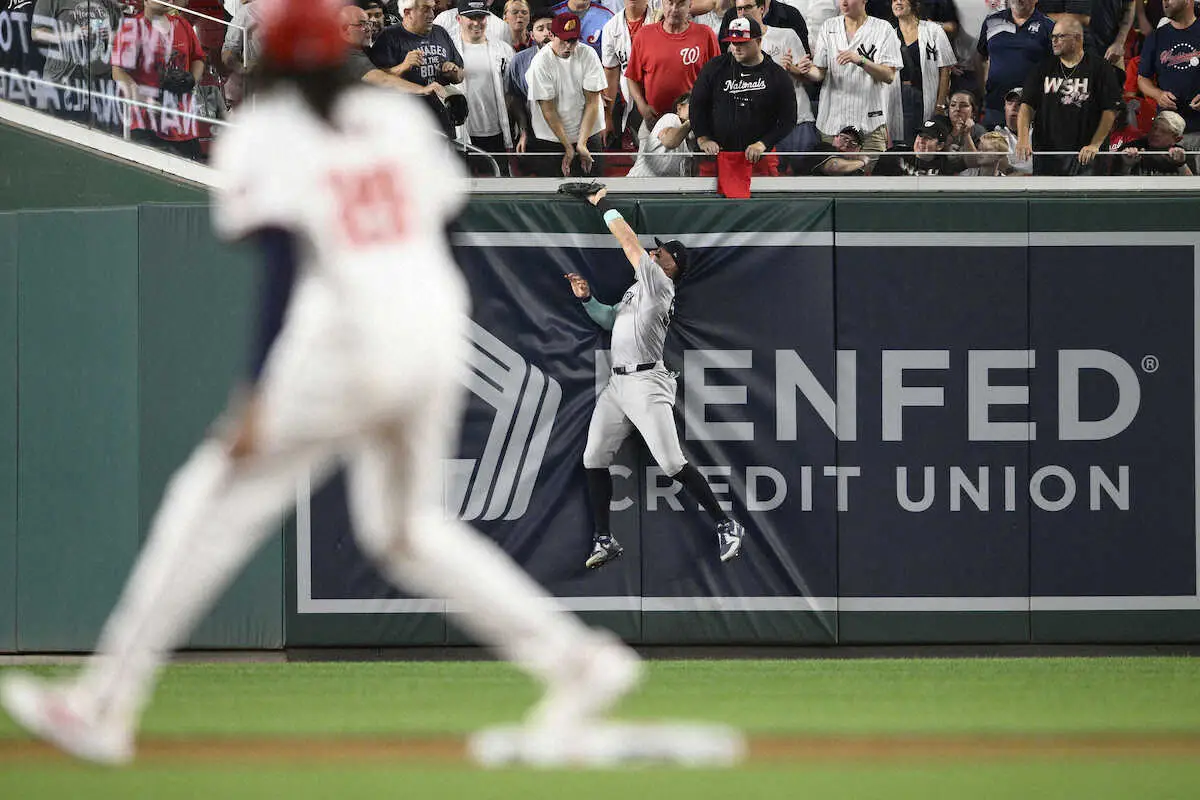 【画像・写真】ヤンキース・ジャッジが通算1000安打　300発に続く大台　守備ではスーパーキャッチでHR“強奪”