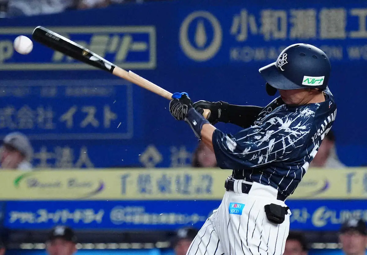 【画像・写真】西武・山村崇嘉がビッグプレーで高橋光成の失点阻止！負ければ10連敗「光成を助けるナイスプレー」