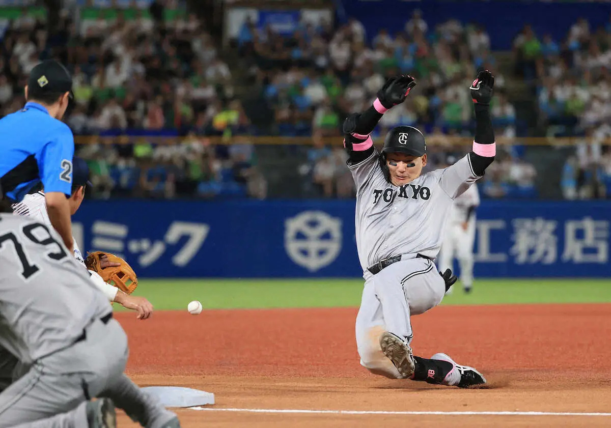 【画像・写真】巨人・丸佳浩が適時打含む2安打　岸田激走に「感謝してます」　通算1056四球で“鳥谷超え”も果たす