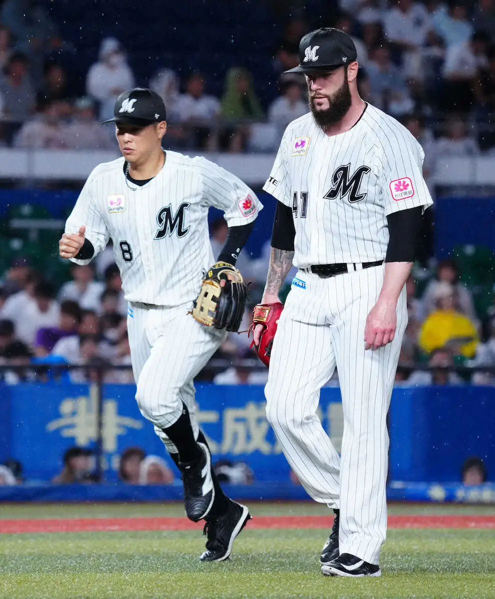 【画像・写真】ロッテがついに対西武・開幕17戦目で初黒星…サイ・ヤング賞左腕が打たれ59年ぶり快挙ならず