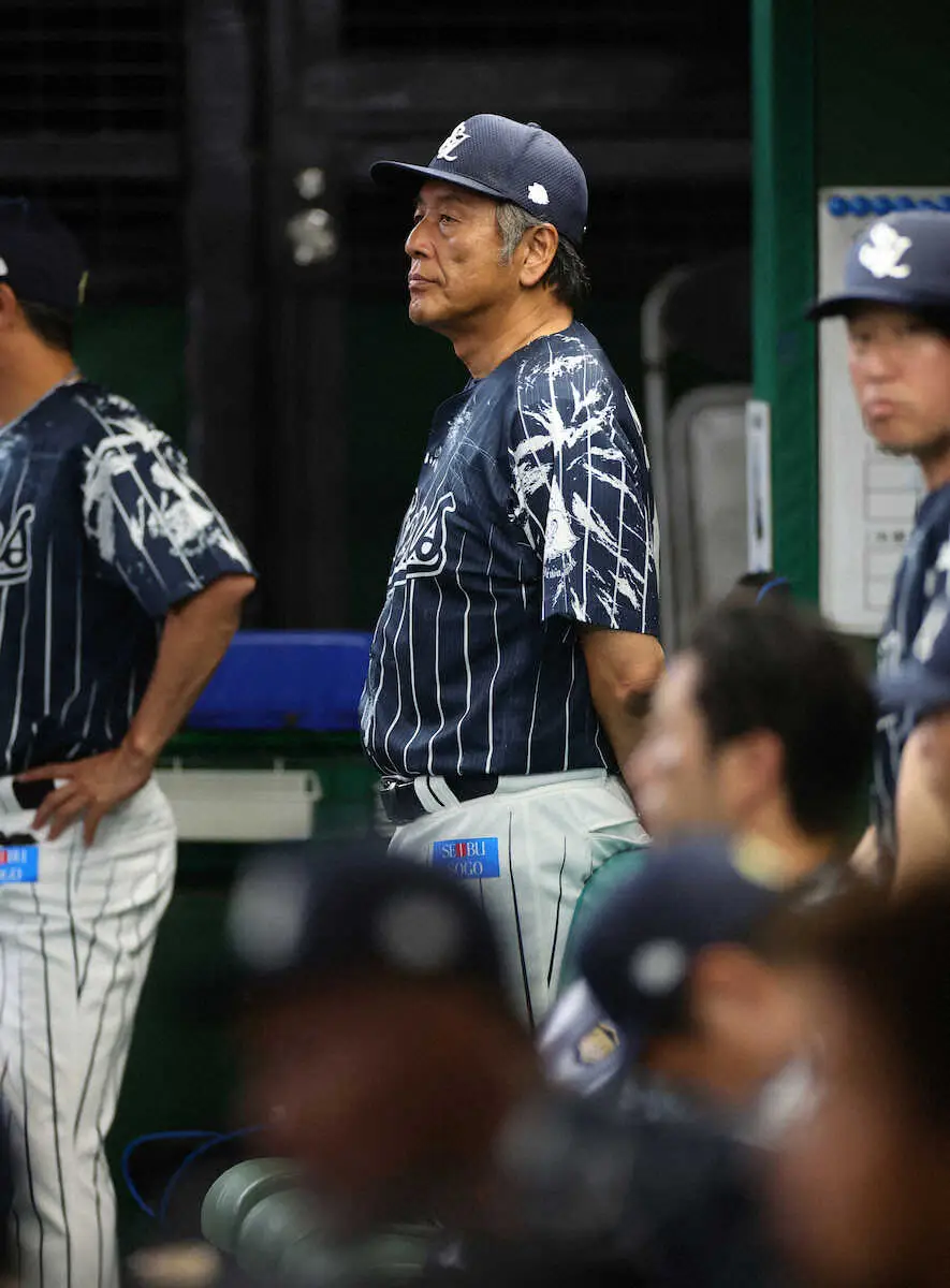 【画像・写真】CS進出消滅の西武・渡辺久信監督代行「悔しいし申し訳ない。私の力不足」2年連続のBクラス確定