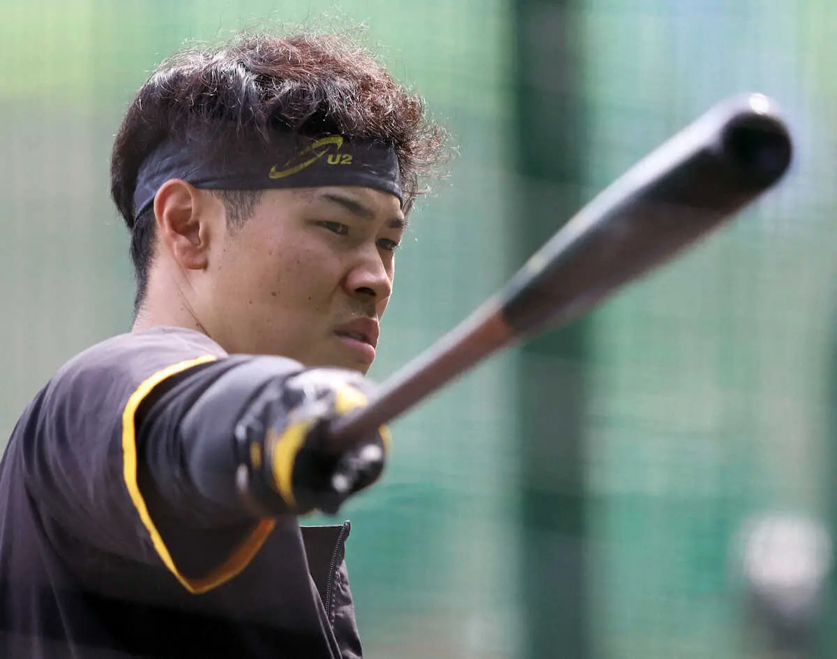 【画像・写真】阪神・佐藤輝　打点挙げればチーム勝率・821 残り24試合、打点量産でアレンパの使者なるか