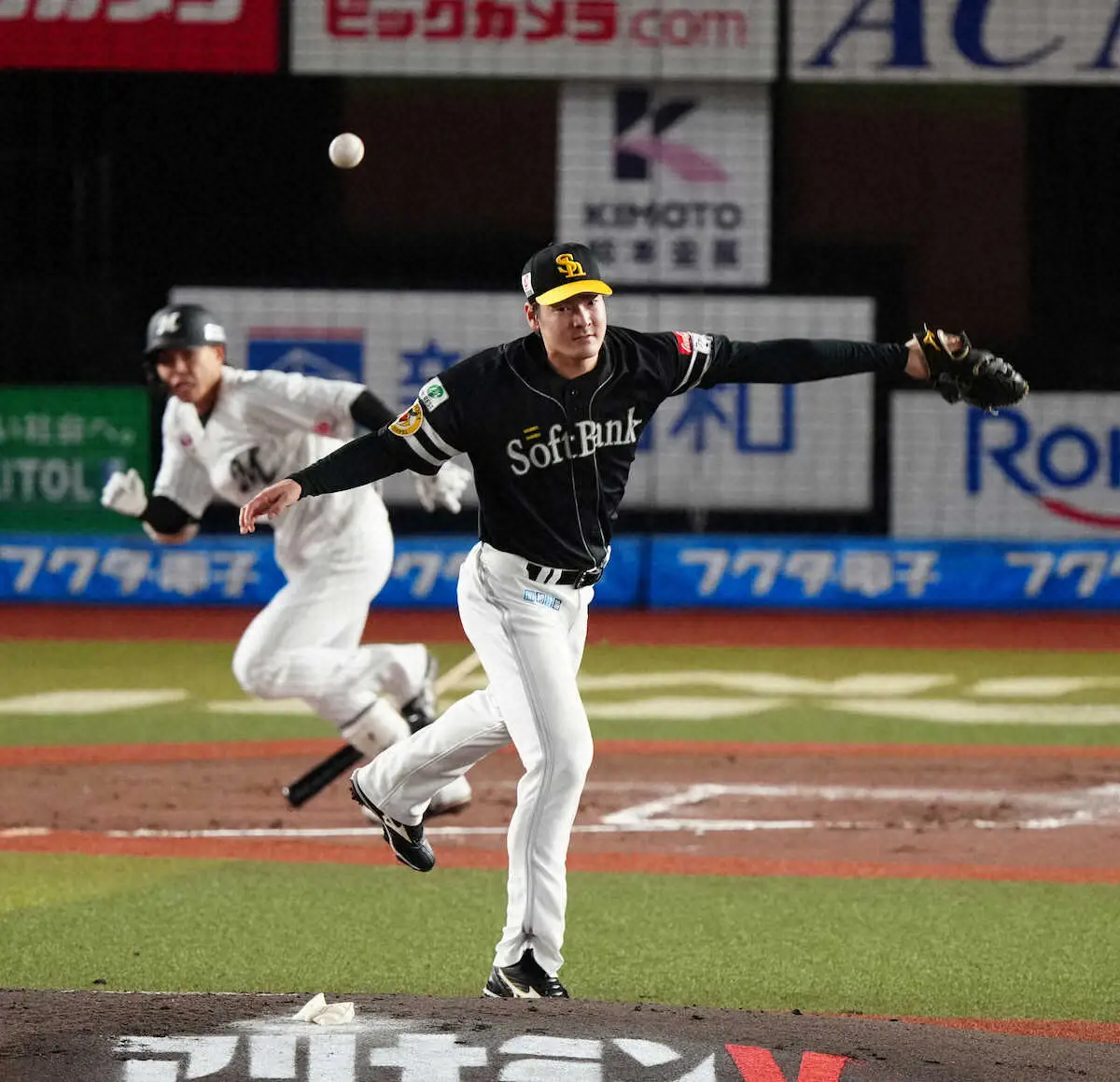 【画像・写真】ソフトバンク・有原　ロッテキラーがまさか5失点KO　「チームに迷惑をかけてしまった」