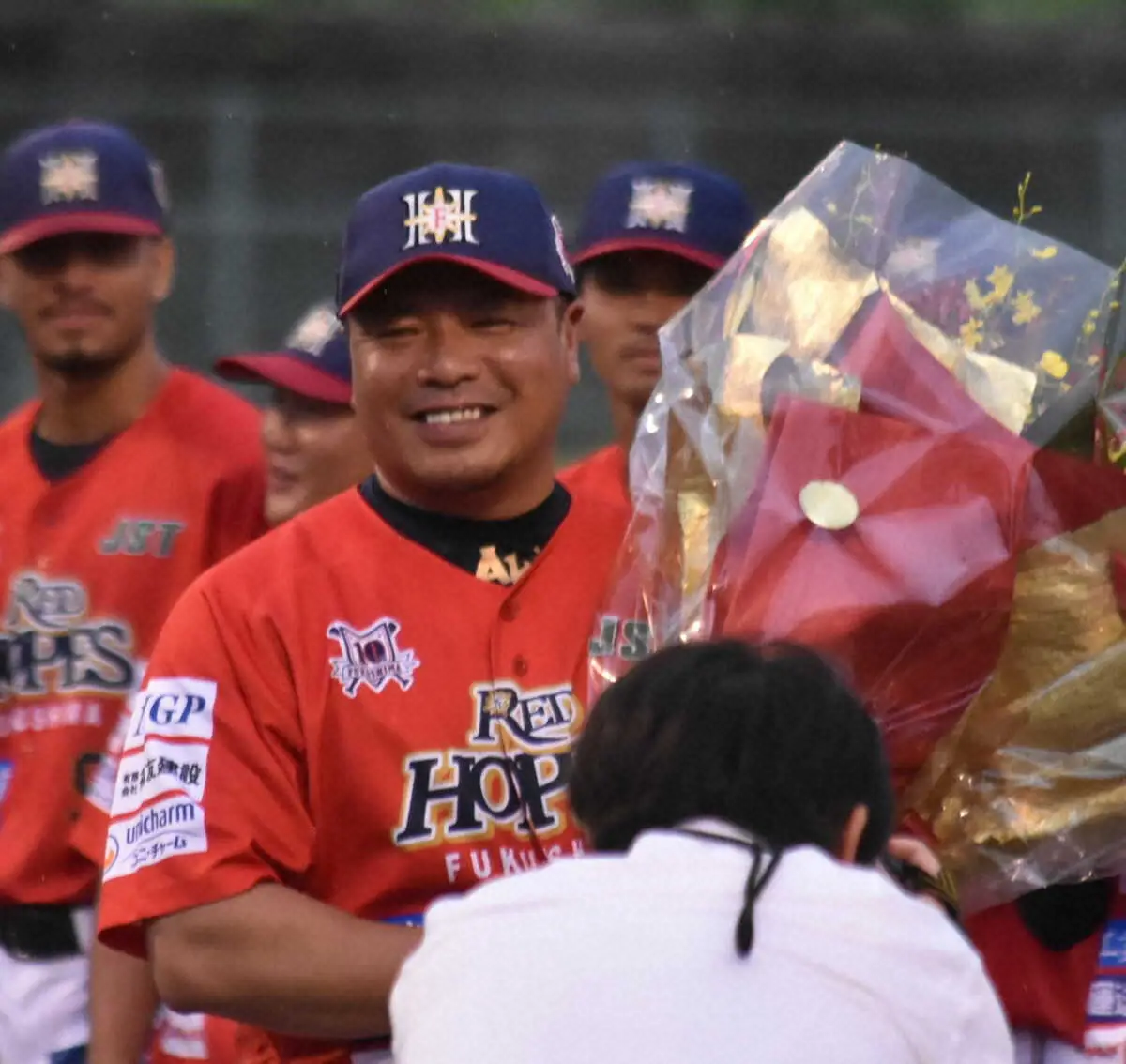 【画像・写真】BC福島・岩村監督「10年間、ありがとうございました」　今季限りで退任、最後のホーム戦でファンに別れ