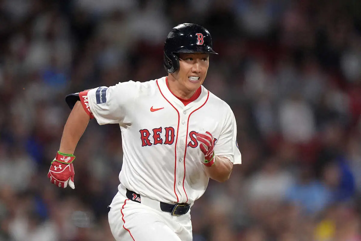 【画像・写真】吉田正尚は代打で一ゴロ　直後に2発飛び出しレッドソックスが延長戦勝利