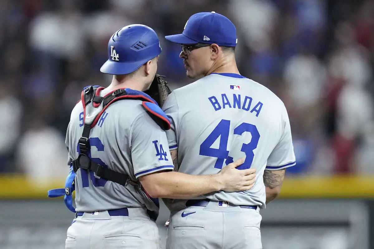 【画像・写真】ド軍　大一番先勝も担当記者は今季3度目3連投のバンダの登板過多懸念「明らかに通常の限界を超えている」