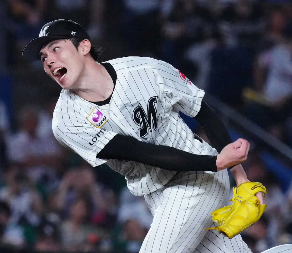 【画像・写真】牛島和彦氏　ロッテ・朗希　直球狙いの裏かいた変化球主体