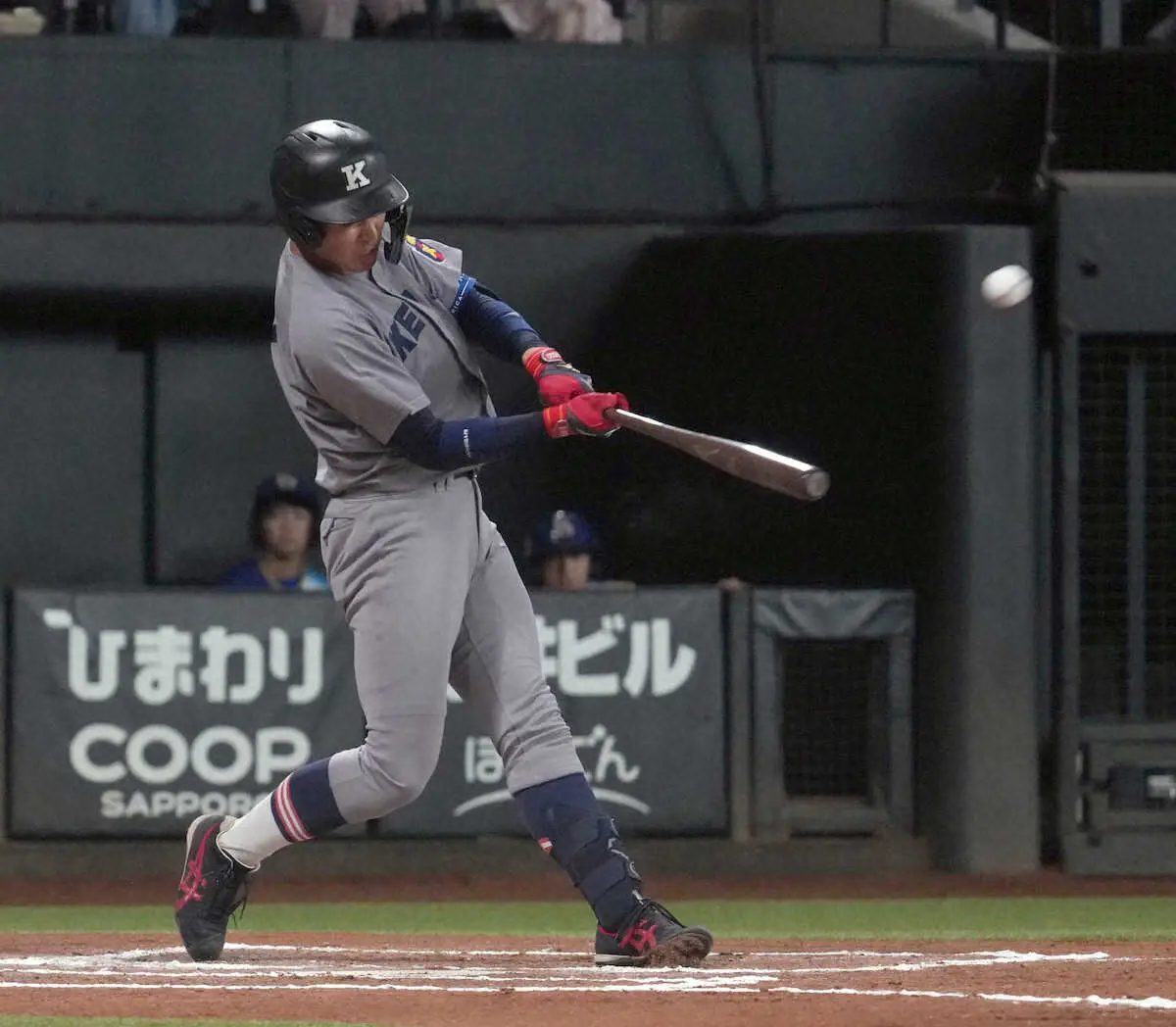 【画像・写真】慶大・清原Jr.がプロからアーチ「うれしい」　注目の進路は「タイミングが来たときに」