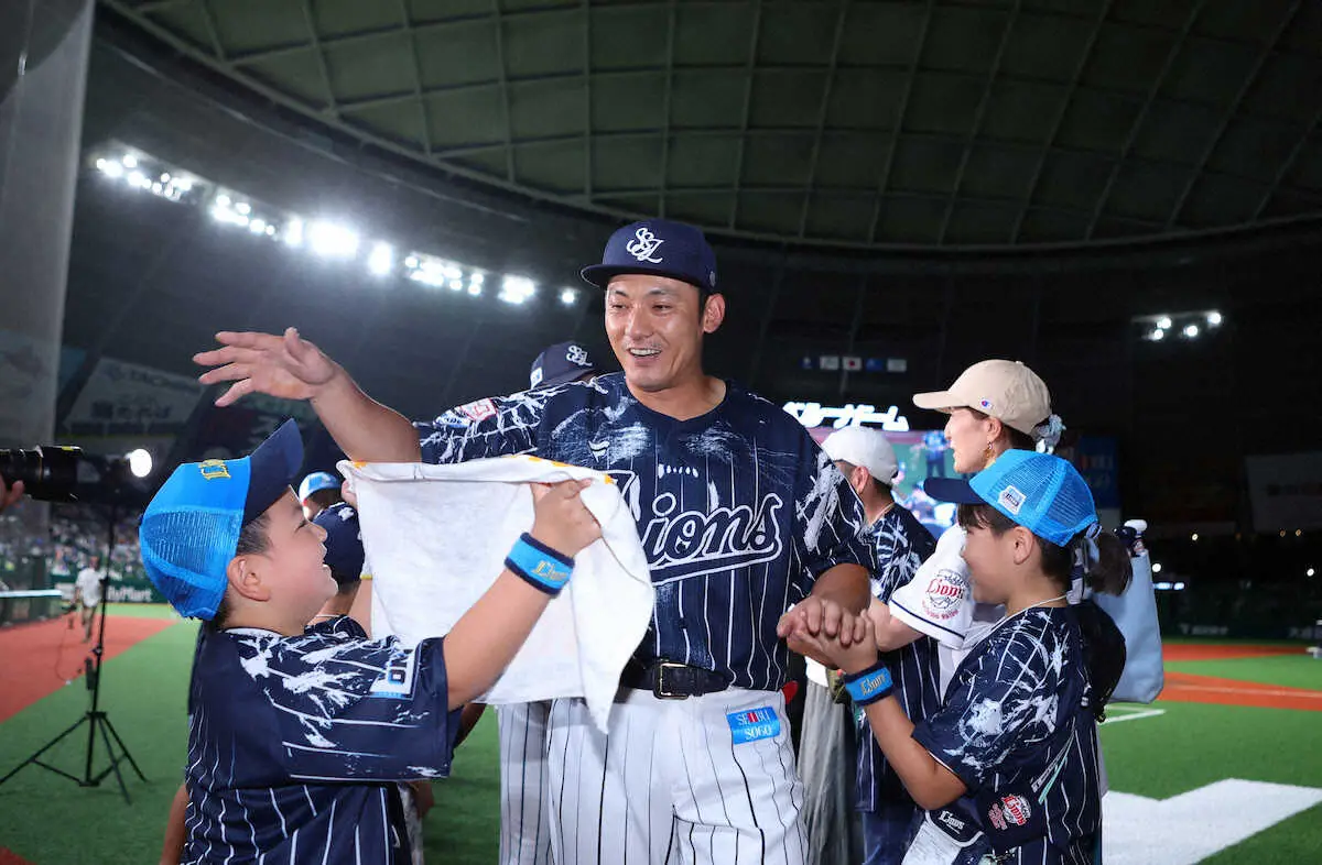 【画像・写真】西武・栗山巧　40歳での代打本塁打はパ・リーグ8年ぶり　西武での40代の代打アーチは44年ぶり2人目