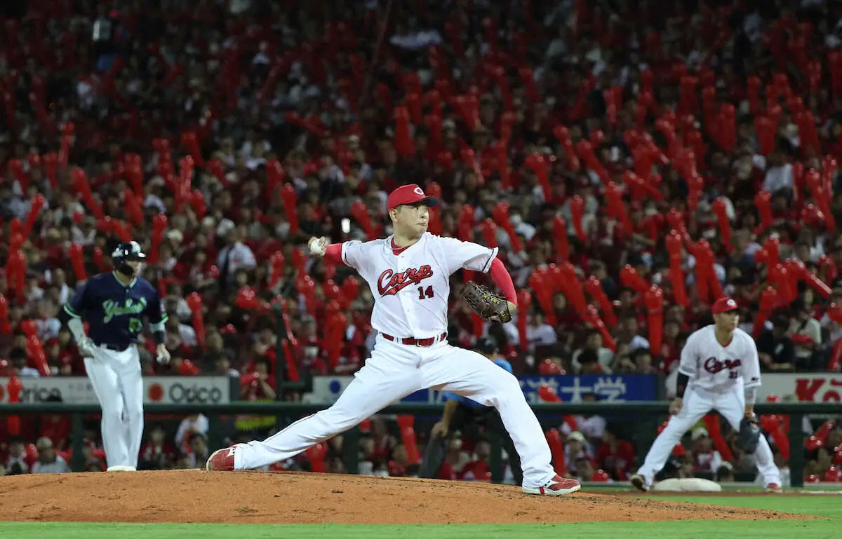【画像・写真】広島・大瀬良で再奪首　マエケンに並んだ超えた“エースの証”　マツダ通算45勝＆投球回数683回1/3