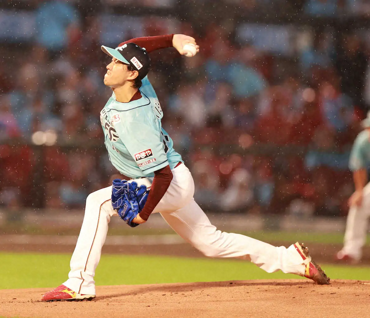 【画像・写真】楽天　岸は5回1失点も21イニング連続無得点　今江監督「打破できるように考え直したい」