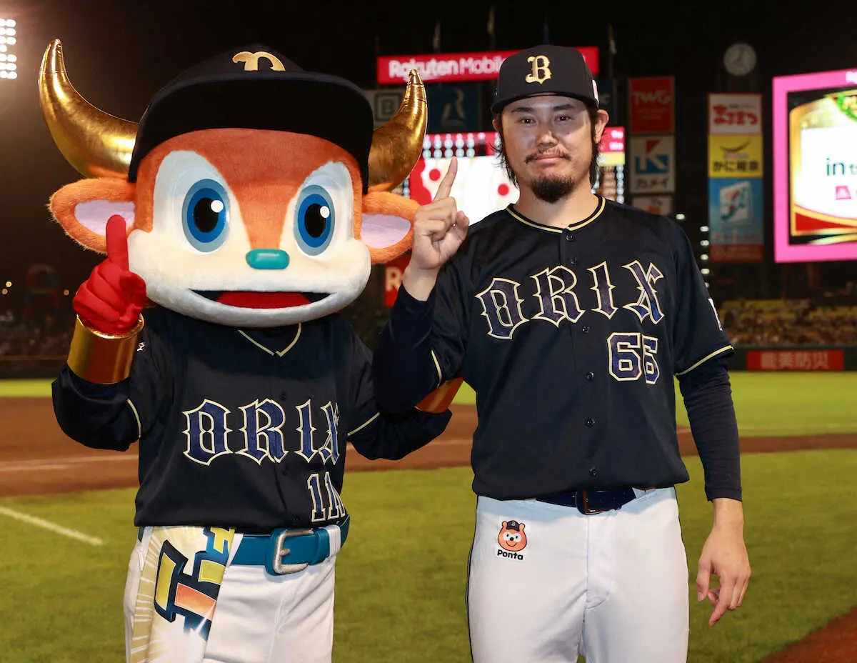 【画像・写真】オリックス・鈴木　移籍後初勝利!　好救援でチーム4連勝導いた「中継ぎワンチームで頑張ります！」