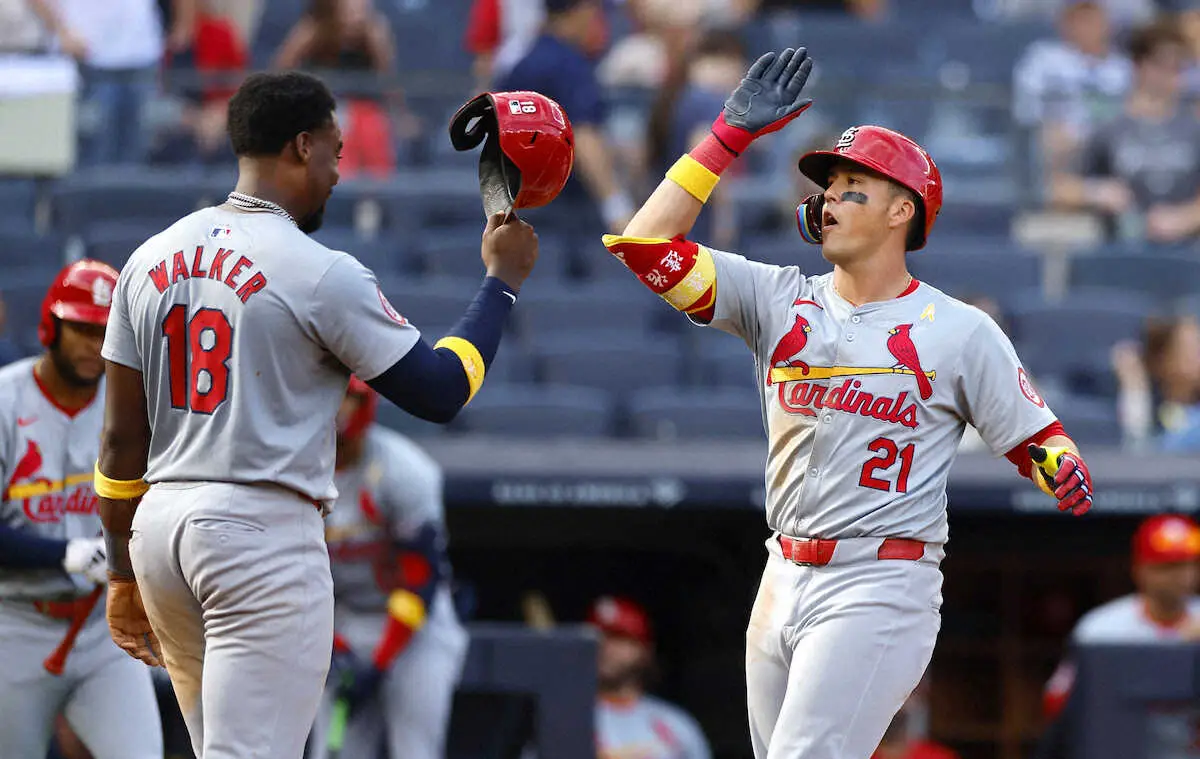 【画像・写真】ヌートバー　9号2ラン含む自己最多タイ5打点の活躍　チームは連勝で貯金1