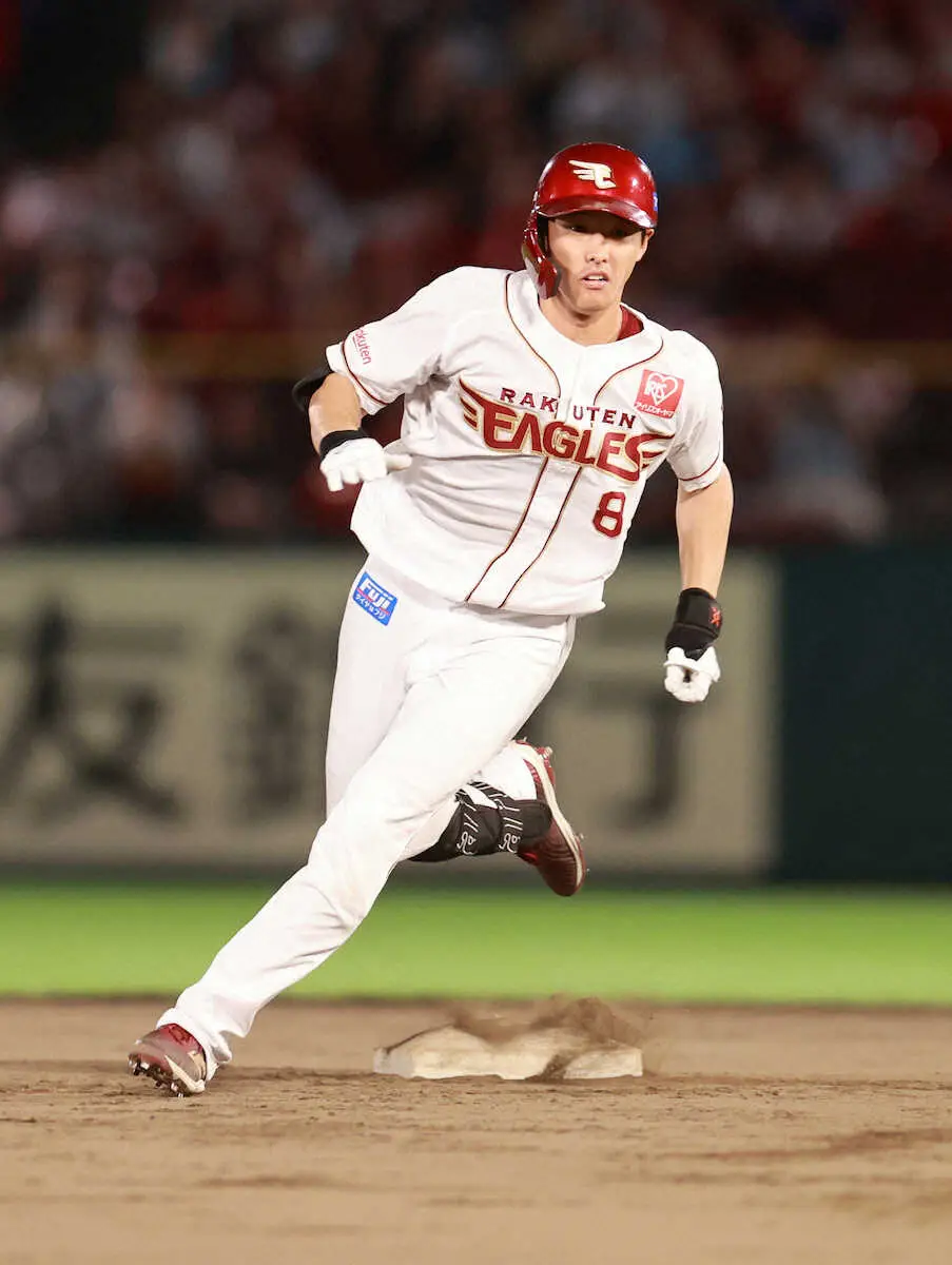 【画像・写真】楽天・辰己涼介の独特ヒロインがスタンド爆笑を誘う「今日負けたらCS進出諦めようと…」