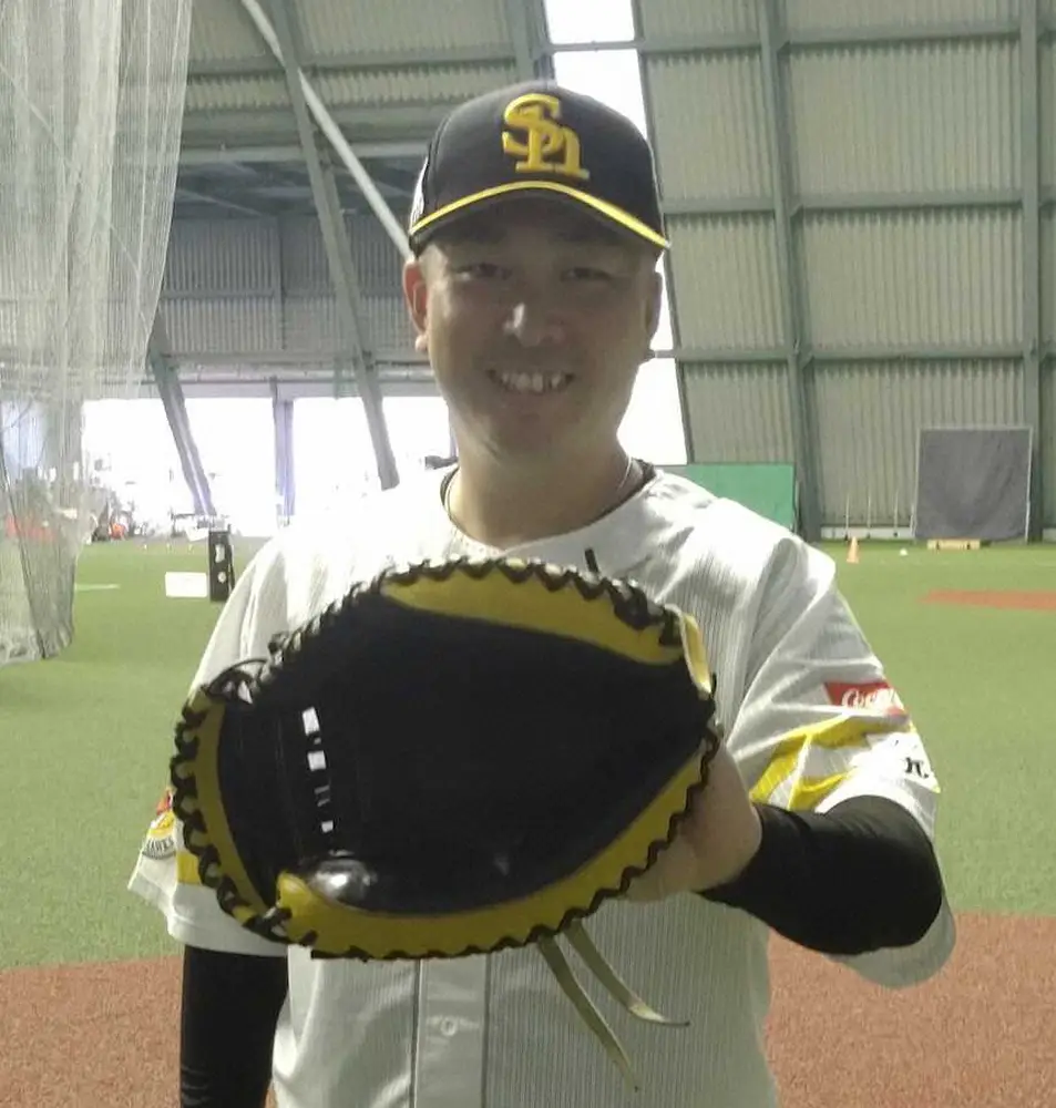 【画像・写真】ソフトバンク・樋越優一3軍担当ブルペン捕手　選手の心に寄り添う“筑後マスター”