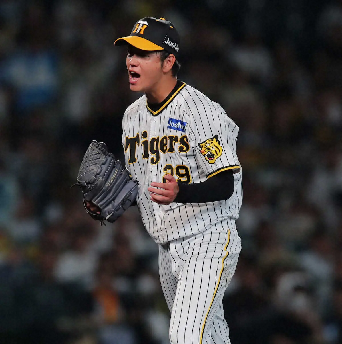【画像・写真】阪神・高橋　1048日ぶり甲子園で勝った　大歓声に熱気味わい「ここに立つというのを目標にやってきた」