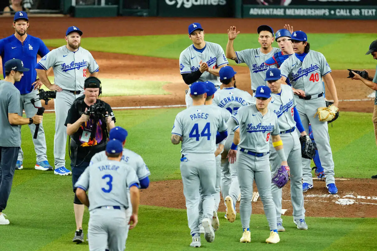 【画像・写真】ドジャース・大谷　初のPO進出へ「9月にこれだけいい位置にいるのはこれまでなかったので特別」