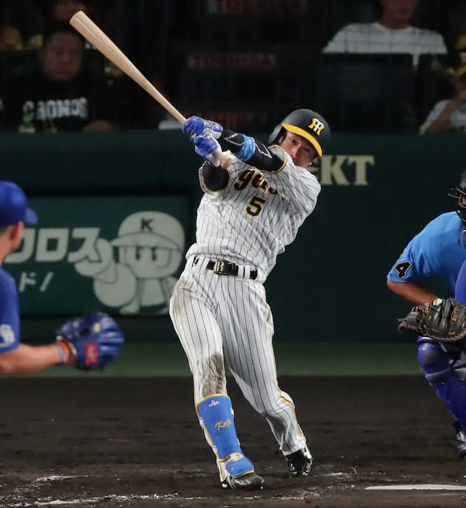 【画像・写真】阪神・近本　138安打目で6・2以来セ単独トップ浮上「また明日も打っていきたい」連続安打も17に