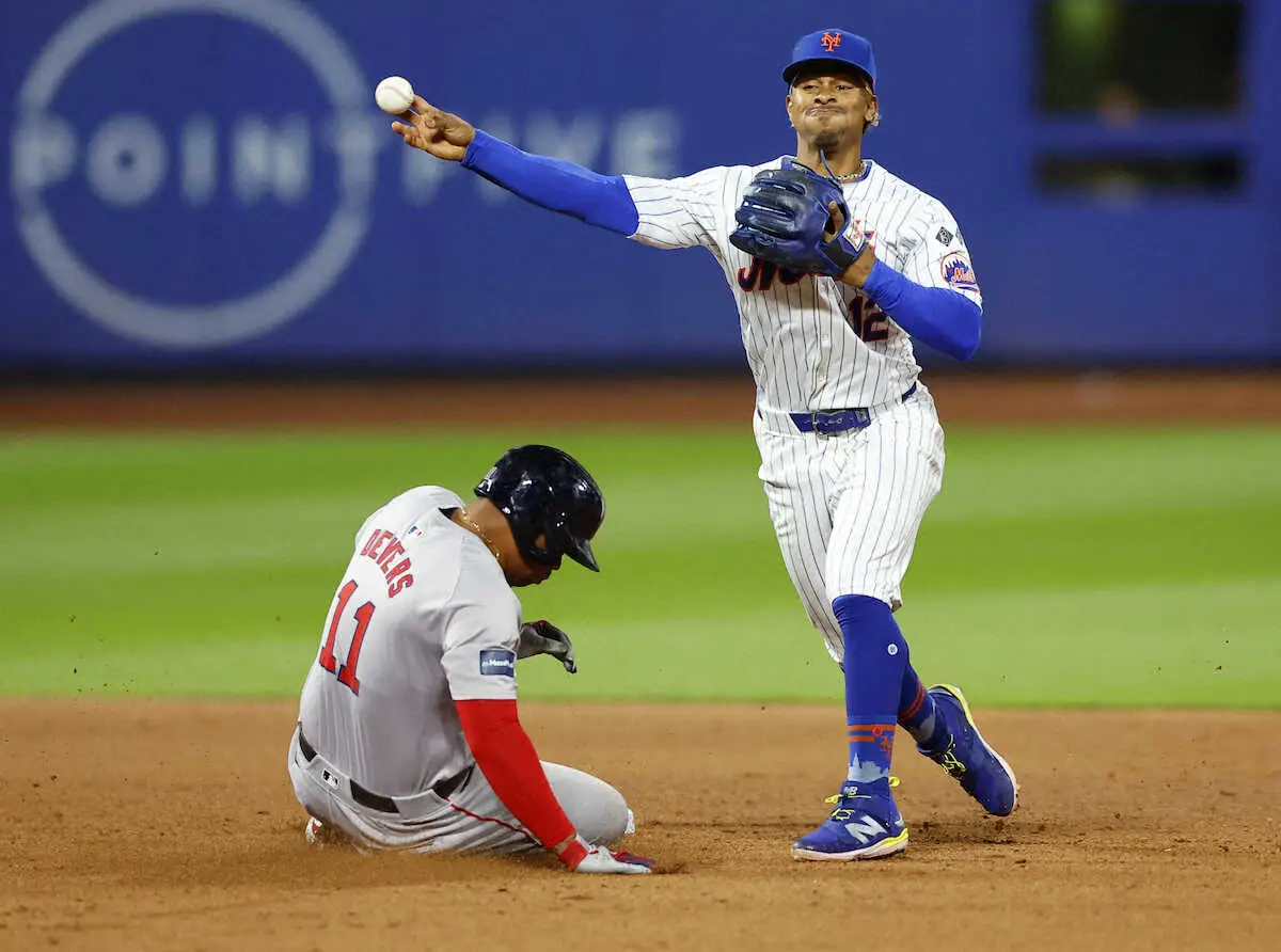 【画像・写真】大谷翔平に次ぐナ・リーグMVP候補　メッツ・リンドア、評価が高まる守備での貢献度