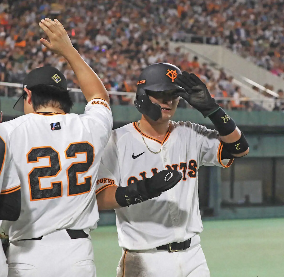 【画像・写真】巨人・吉川尚輝　地元でマルチ安打、快勝貢献　思い出の球場で躍動「声援が凄い力に」