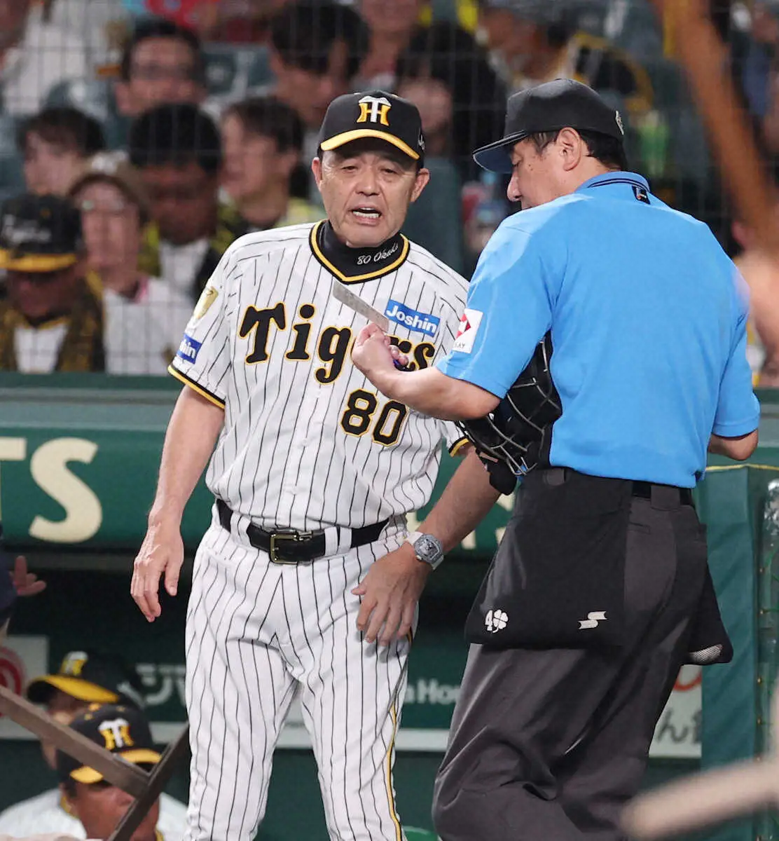 【画像・写真】【阪神・岡田監督語録】ゲラにご満悦「（失点した）この間は中8日。今日は中1日やからボール走ってた」