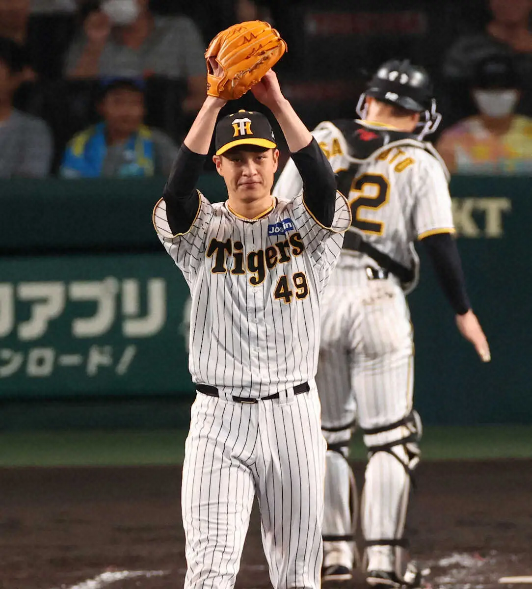 【画像・写真】阪神・大竹　粘った9勝目　5回で自己最多8奪三振　冷静に「どこで勝負するのかがうまくできた」