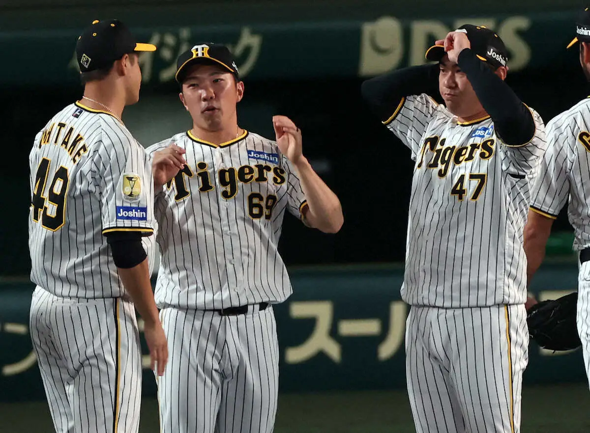 【画像・写真】阪神　石井&桐敷ら救援陣フルコースで58年ぶり2度目の同一カード最多連勝
