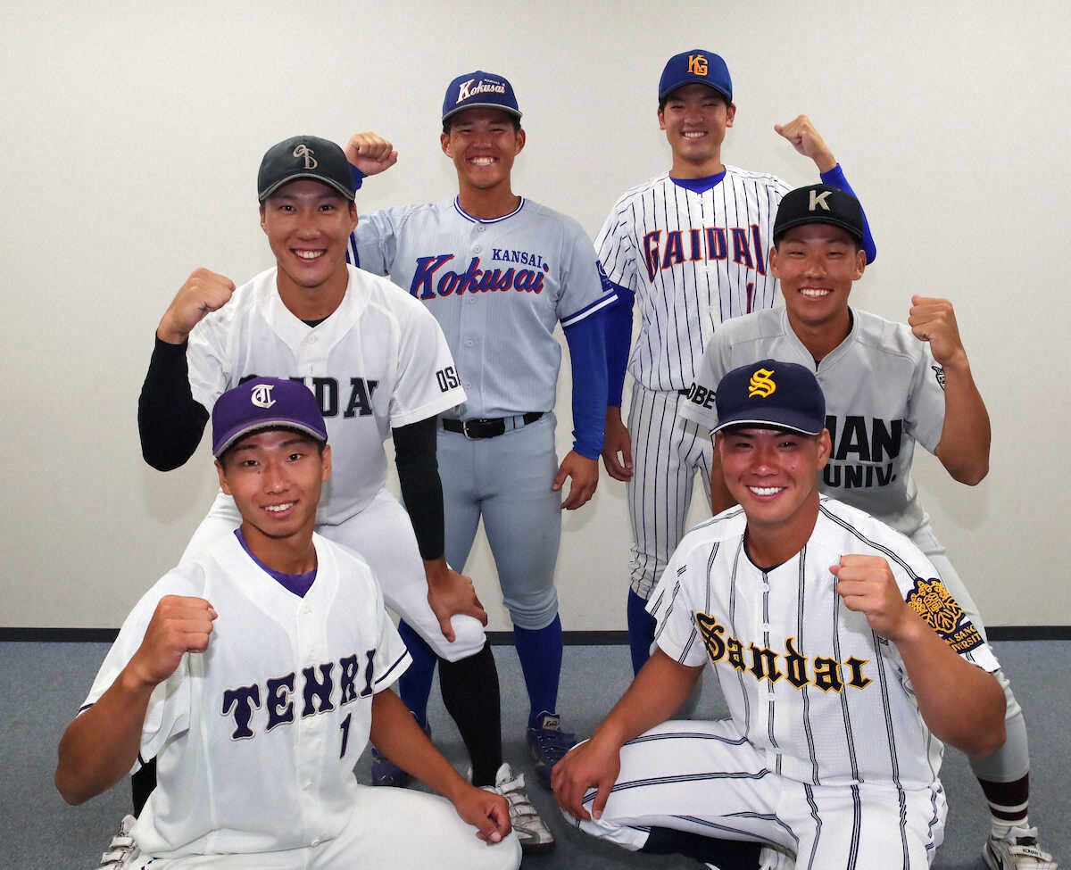 【画像・写真】【阪神大学野球秋季リーグ戦9月6日開幕】6大学の主将がチームの現状、目標を座談会で語った
