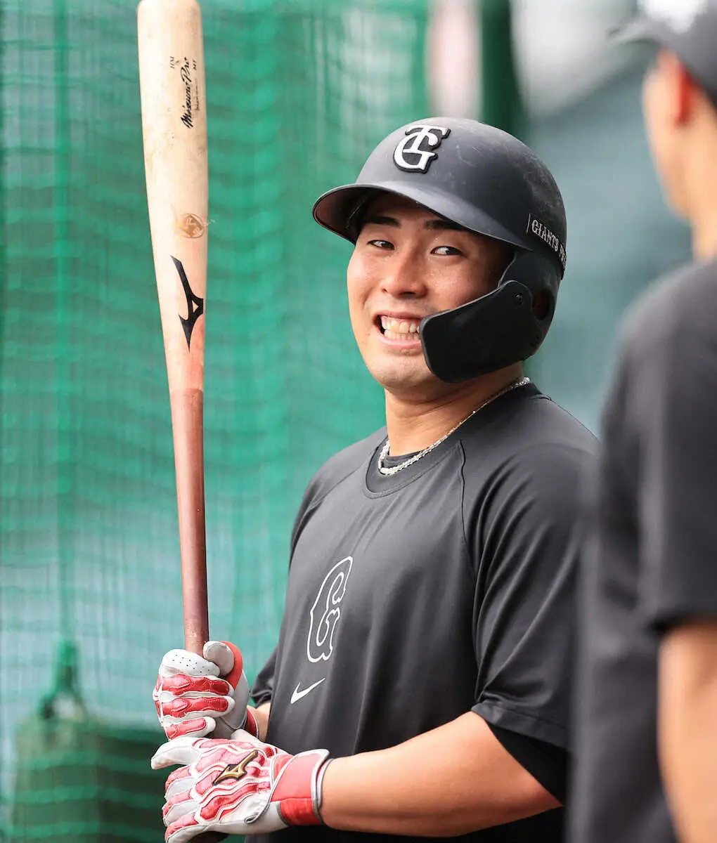 【画像・写真】巨人・浅野“鯉料理”任せろ　首位攻防3連戦で先発の広島3投手と好相性