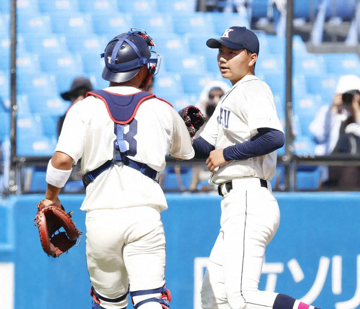 【画像・写真】国学院大・山口逸貴投手が初登板初先発で初勝利　王者・青学大打線を3安打無失点