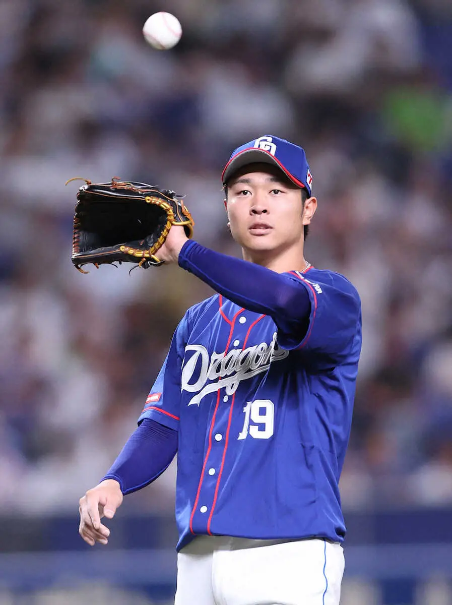 【画像・写真】中日・高橋宏が今季初めて被弾　ヤクルト村上にソロを浴びる