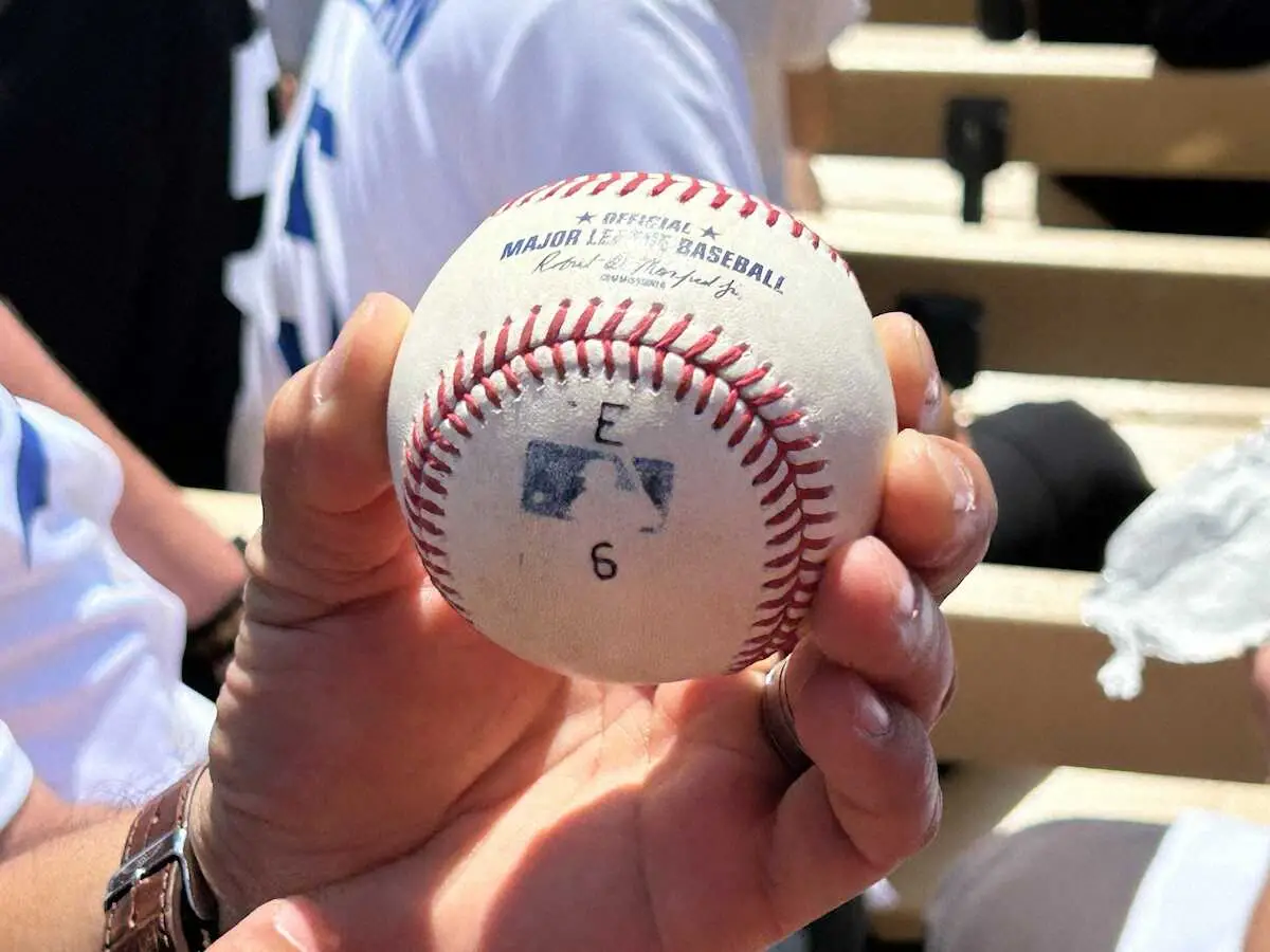 【画像・写真】ドジャース・大谷のメジャー通算176号球　オークションに出品も入札なし　最低入札額1716万円