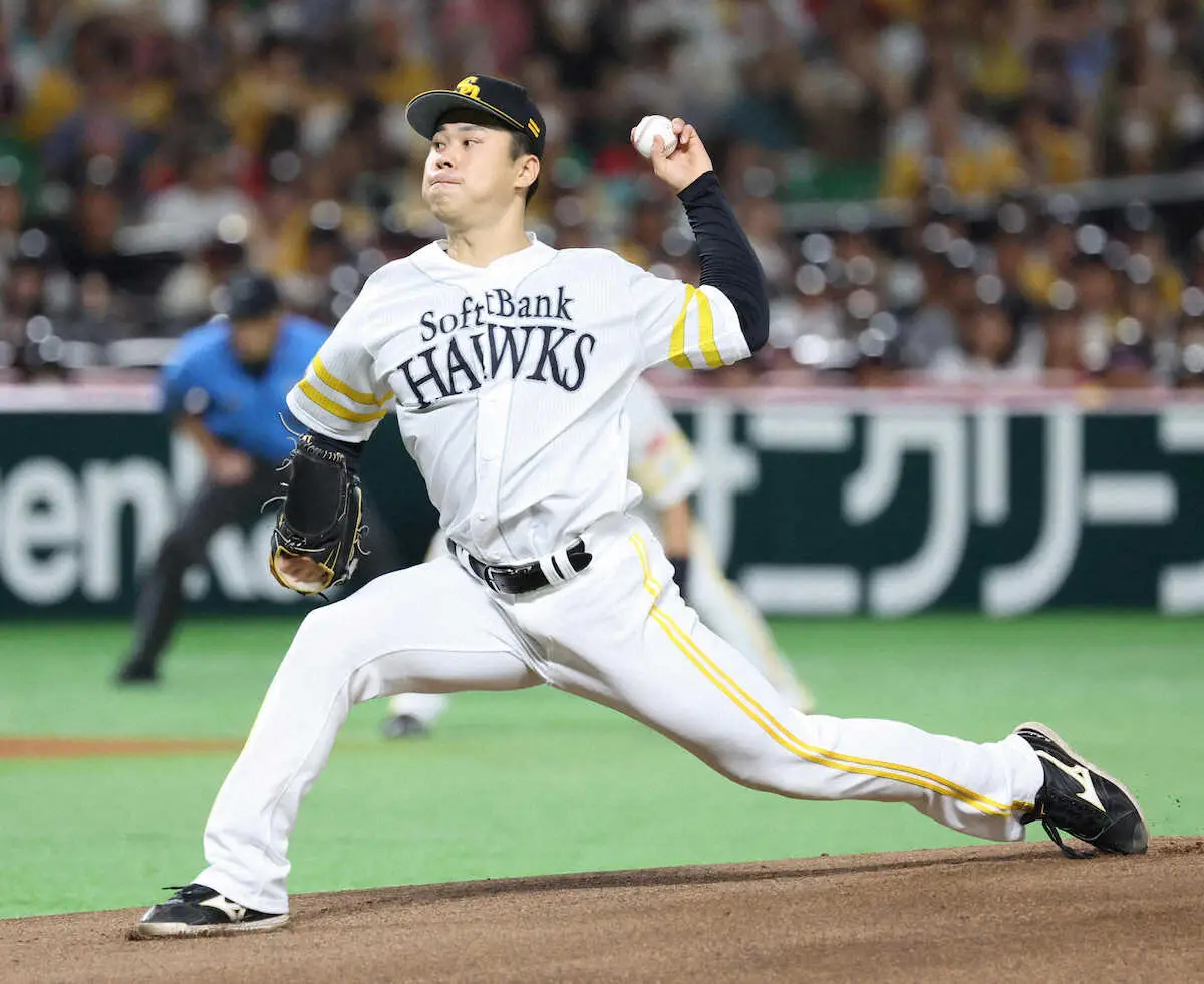 【画像・写真】ソフトバンクに痛いアクシデント　次カード先発予定の松本晴が左足を痛めて登録抹消