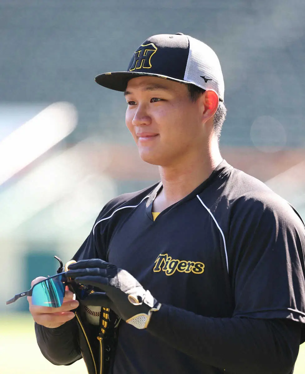 【画像・写真】阪神・森下は16年江越以来の4戦連発へ「また準備するだけ」　阪神－DeNA戦は豪雨で中止