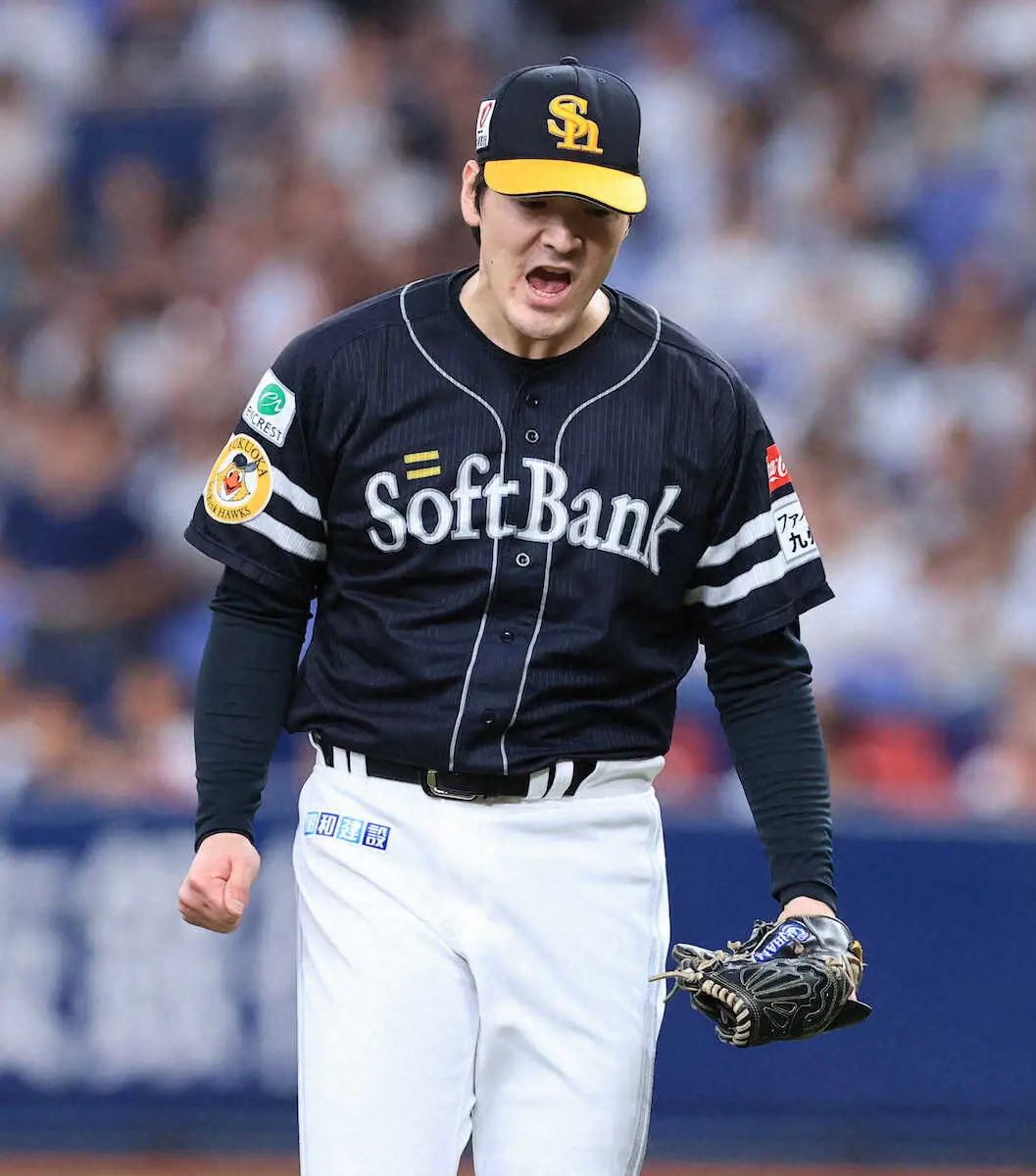 【画像・写真】ソフトバンク優勝M10&CS一番乗り　有原が7回2失点でハーラートップに並ぶ12勝目