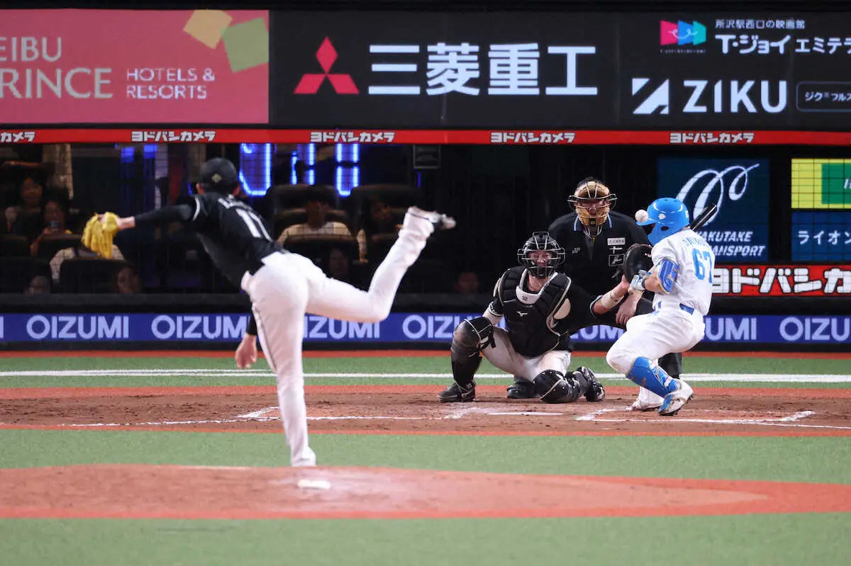 【画像・写真】ロッテ・佐々木朗希　初危険球退場…試合も敗れ優勝の可能性完全消滅