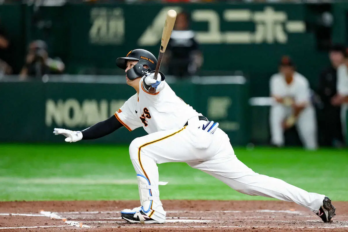 【画像・写真】巨人・岸田行倫　初のV争いに「試合前、凄い緊張感」も「一生懸命頑張りたい」　攻守に大活躍