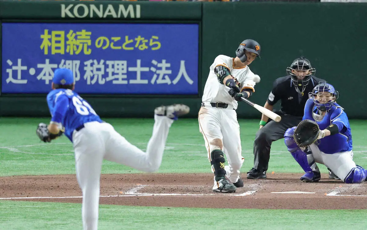 【画像・写真】巨人　3、4番コンビが2戦連続アベック弾　岡本和打点トップ73　吉川は全4打席出塁