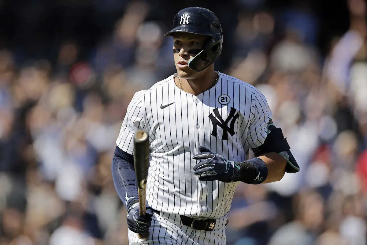 【画像・写真】ヤンキース・ジャッジに故意死球か　レッドソックス指揮官の発言めぐりMLBが調査開始と米報道