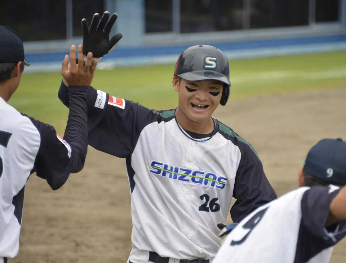 【画像・写真】静岡ガス　4年ぶり4度目V王手　相川、六花亭の元西武・多和田から一発