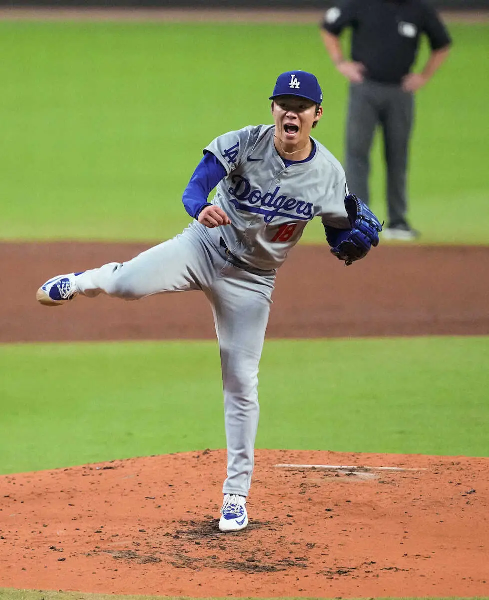 【画像・写真】ドジャース・由伸　捕手任せにせずもっと我を通した投球を