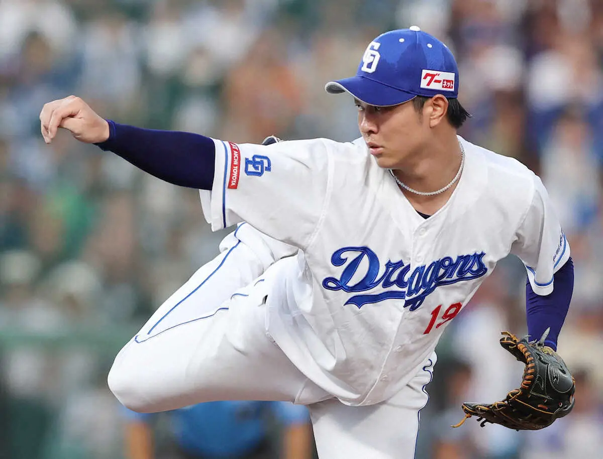 【画像・写真】【18日プロ野球見どころ】中日・高橋宏　8勝1敗、防御率0・57のバンテリンドームで阪神迎え撃つ