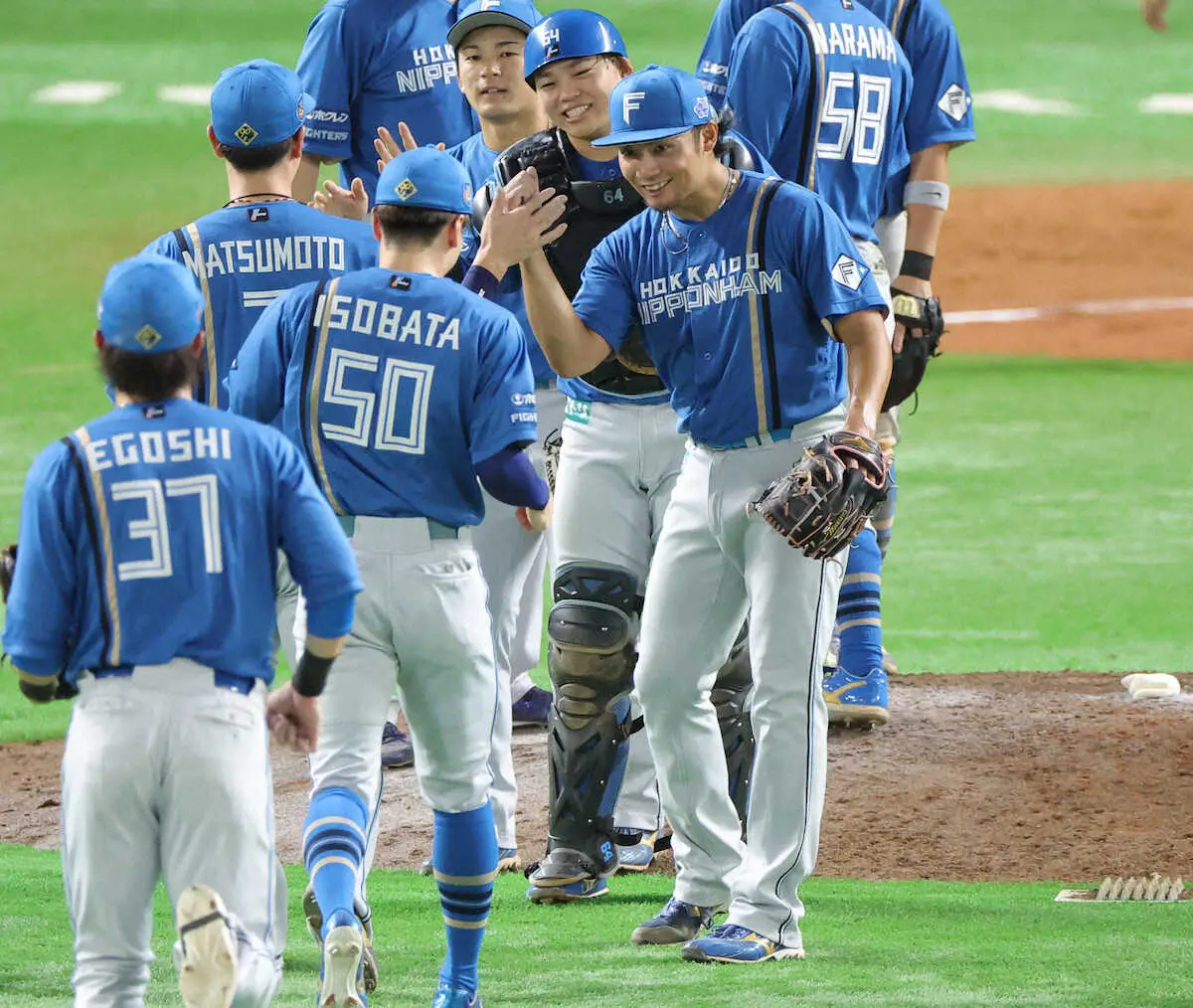 【画像・写真】日本ハム・大海　初の2戦連続完封でパ単独トップ13勝目　秋の失速対策“遅め調整”ズバリ9月3戦3勝