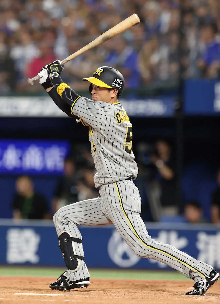 【画像・写真】阪神・近本　あのミスターに肩を並べた心境を語録で「光栄なことですし、素直にうれしい」